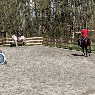 Mounted Practice Val de Monts
